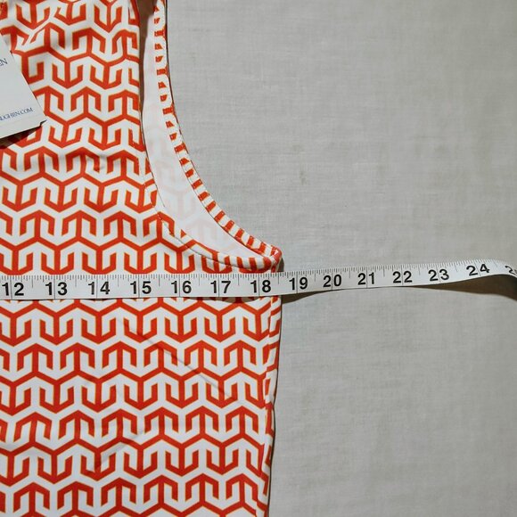 J. McLaughlin Women's Medium Sleeveless Durham Sleeveless Ruffle Top NWT - Picture 5 of 7